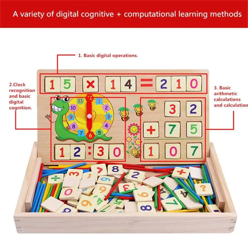 2 In 1 Multi Functional Digital Computing Learning Box