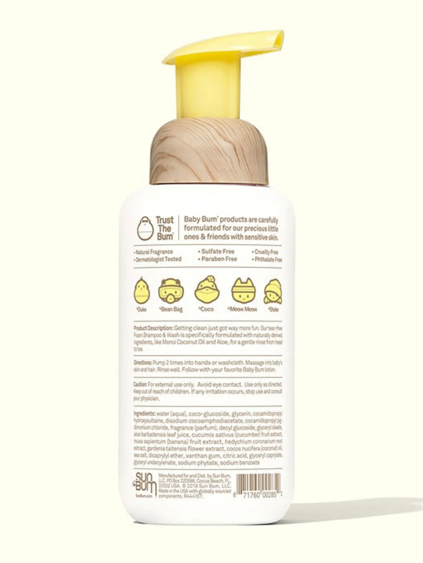 Baby Bum Shampoo & Wash (Infants)