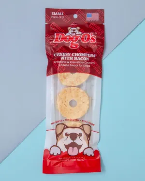 Bacon Cheesy Chompers Dog Treats (Made in the USA)