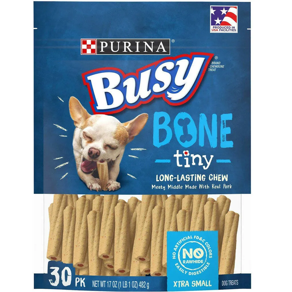 Busy Bone Tiny Long-Lasting Chew Xtra Small Dog Treats