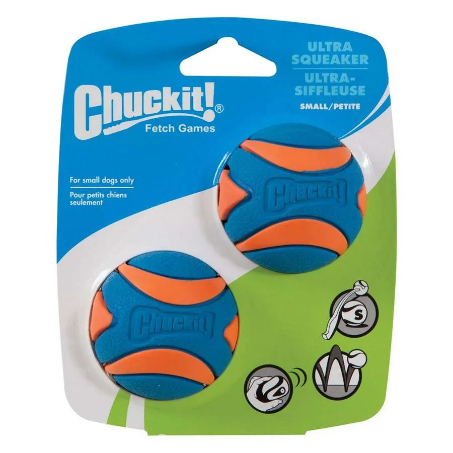 Chuckit! Ultra Squeaker Ball 2pk