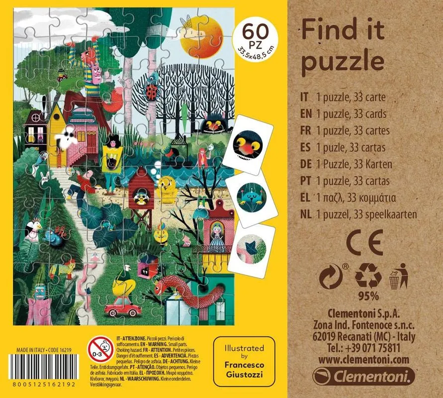 Clementoni 60 Piece Find It Puzzle Autumn