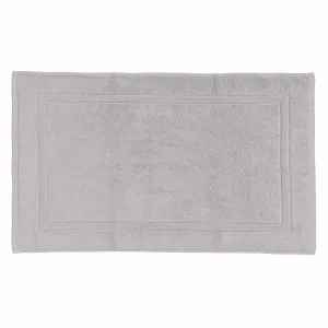 Faia Cotton Bath Mat [Light grey]