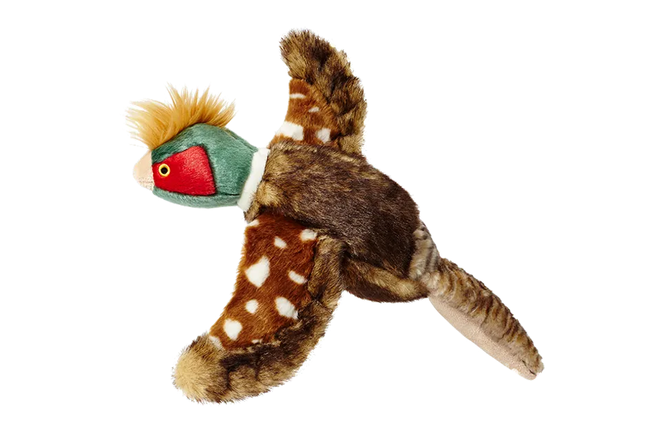 Fluff & Tuff Ike Pheasant Plush Dog Toy