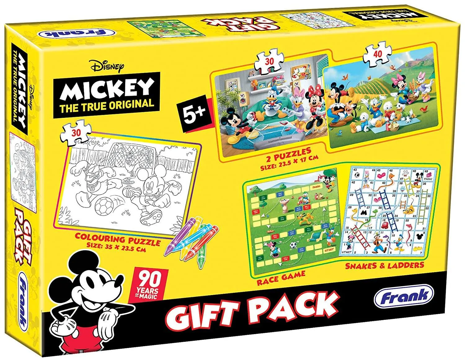 Frank Disney's Mickey Gift Pack Puzzle for 5 Years and Above