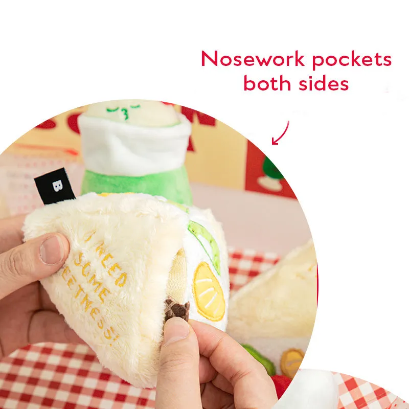 Fruit Sandwich Nosework Dog Toy