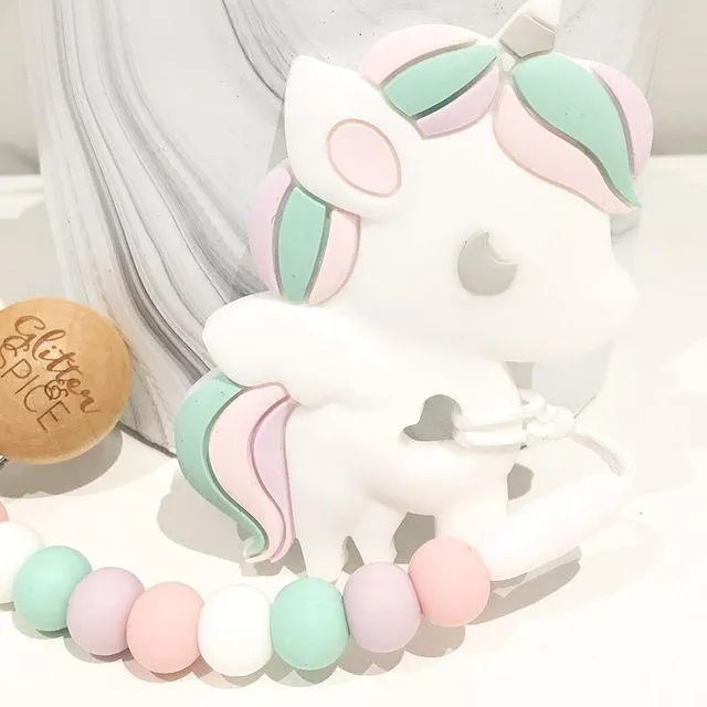 Glitter & Spice Unicorn Teether