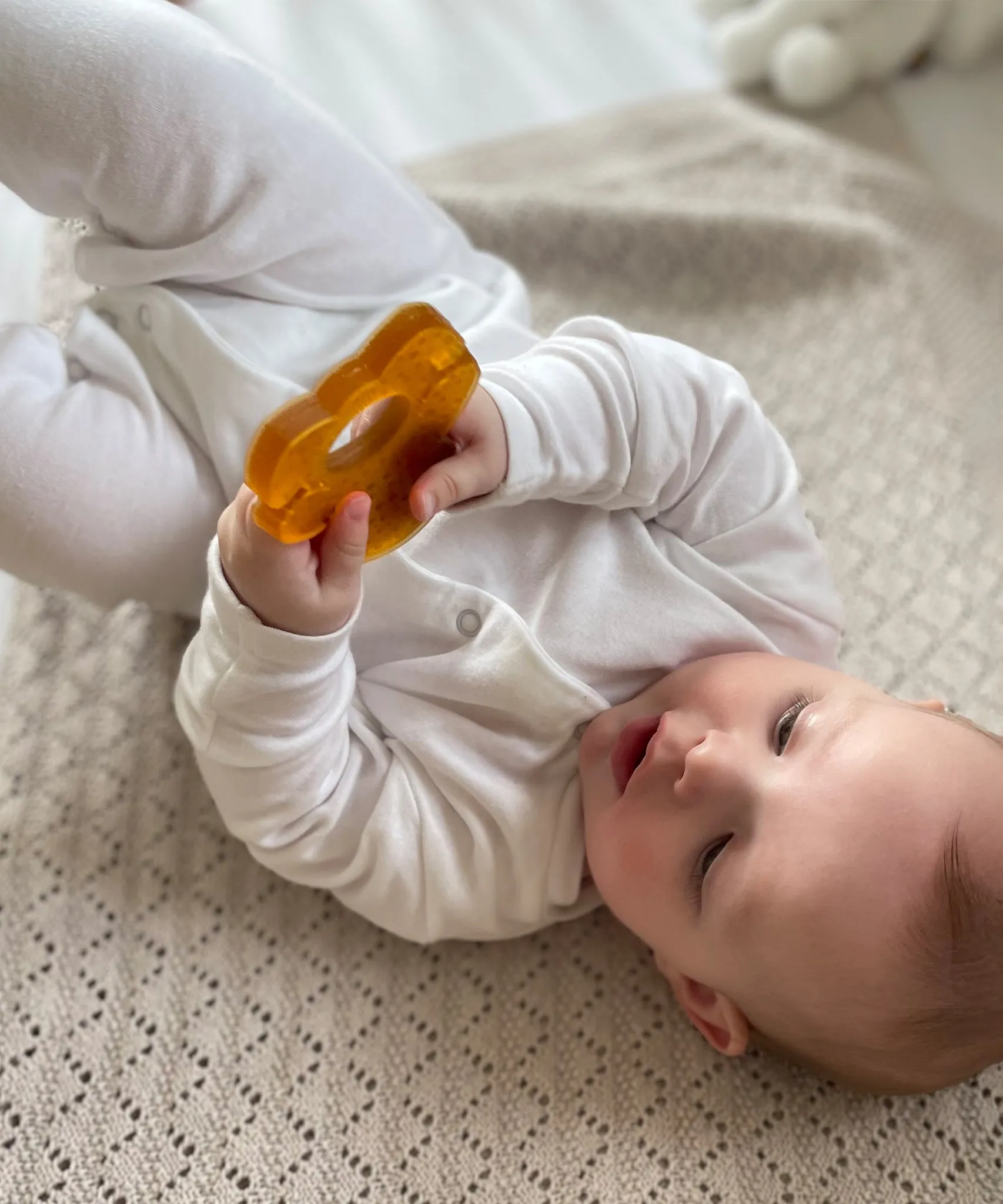 Hevea Natural Rubber Panda Teether