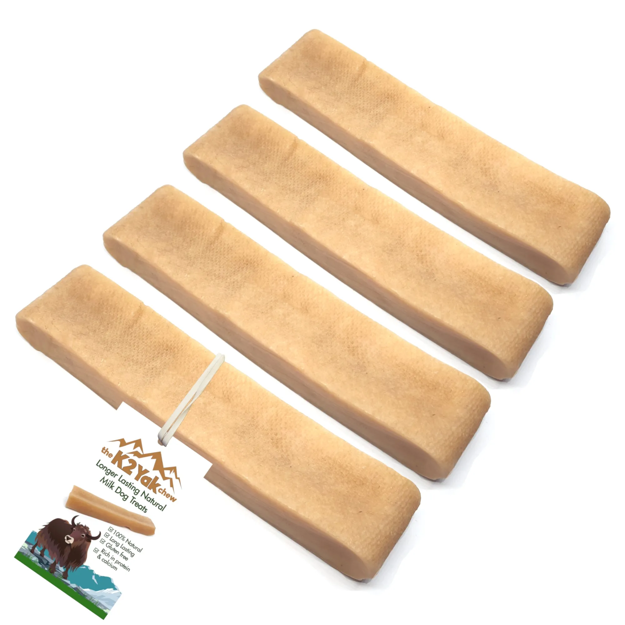 K2 Yak Chews Long Lasting Natural Dog Treats X-Large