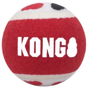 Kong Signature Ball Toy For Dogs - 4-Pack (assorted colors)