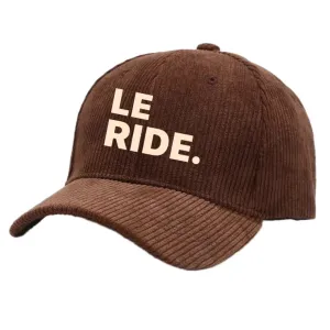 Le Ride. Corduroy Caps Chocolate