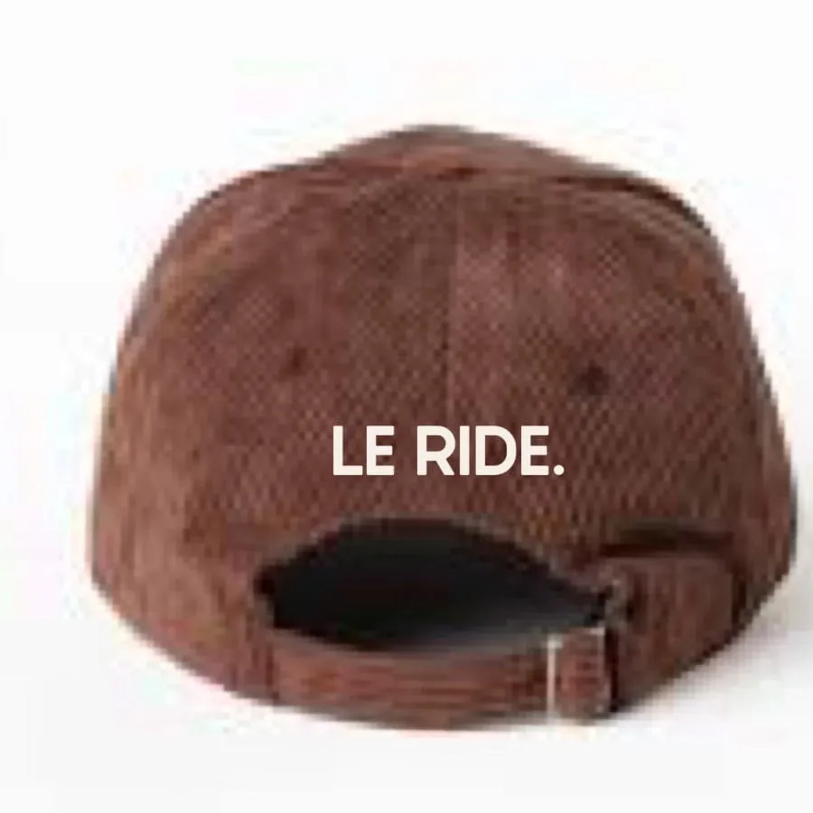 Le Ride. Corduroy Caps Chocolate