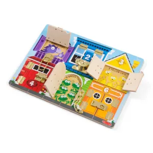 Melissa & Doug Wooden Latches Board