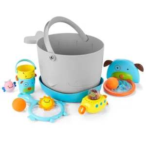 Moby Fun-Filled Bath Toy Bucket Gift Set