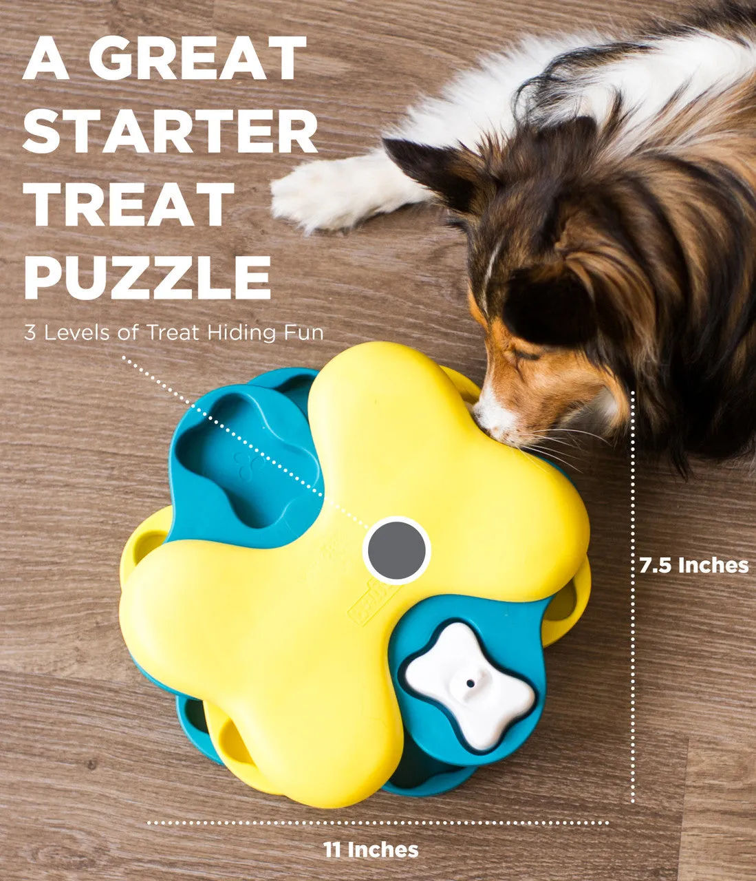 Outward Hound Nina Ottosson Dog Tornado, Interactive Treat Puzzle