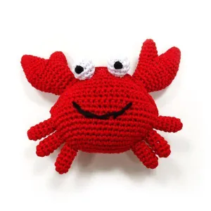 Pawer Squeaky Crab Dog Toy