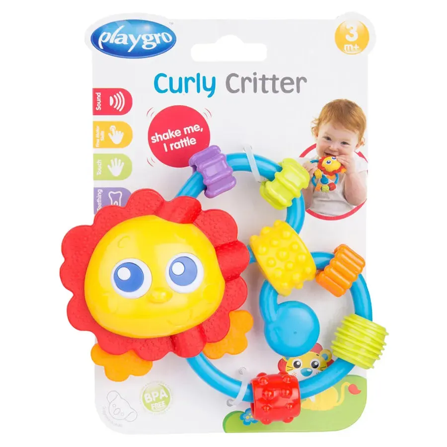 Playgro Curly Critters - Lion