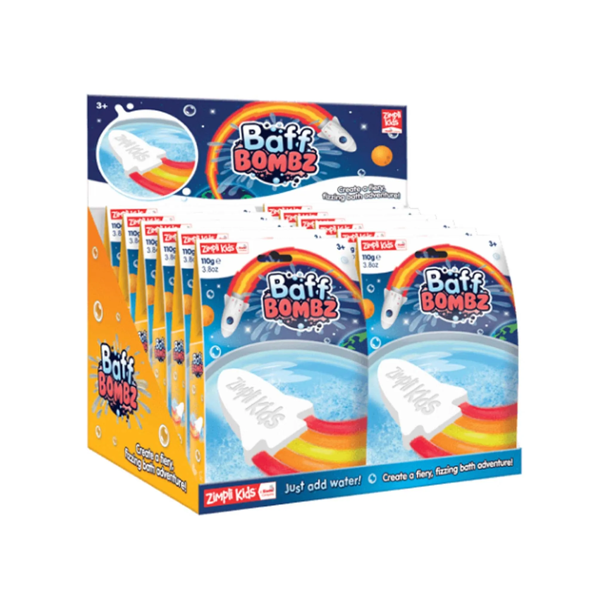 Rocket Baff Bombz Bath Bomb, 110g, 1 Count