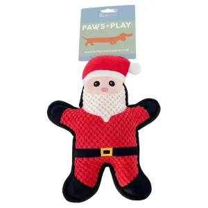 Santa Squeaker Dog Toy Red 24cm