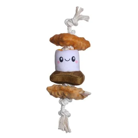 Territory Outdoor Adventure S'mores Tug Dog Toy