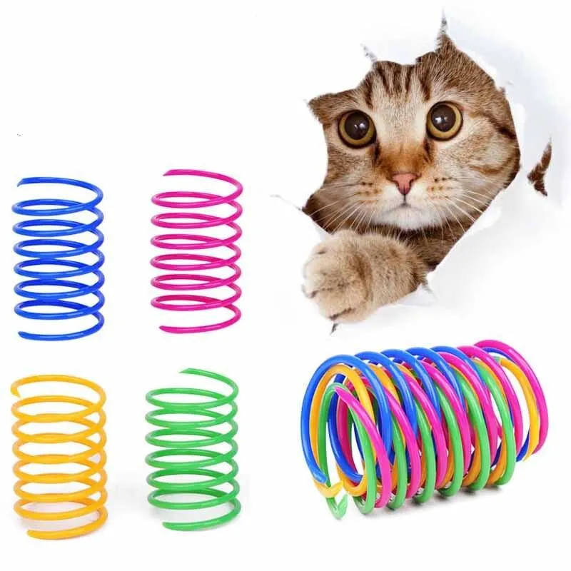 Twirly Whirly Spring Cat Toy