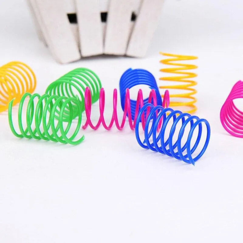 Twirly Whirly Spring Cat Toy